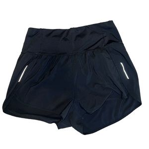 All IN Motion Black Athletic Shorts- Women’s Large/ drawstring/ lined